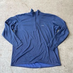 Patagonia 1/2 Zip Capilene Pullover Long Sleeve Thermal Mens Size XL